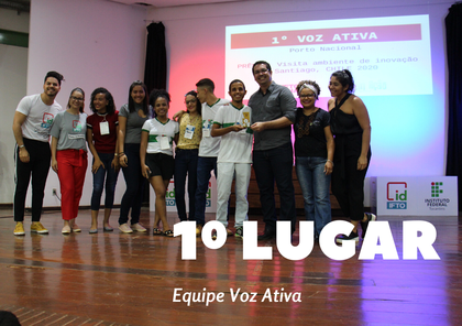 1º lugar - Equipe Voz Ativa