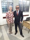 Professor e sua orientadora
